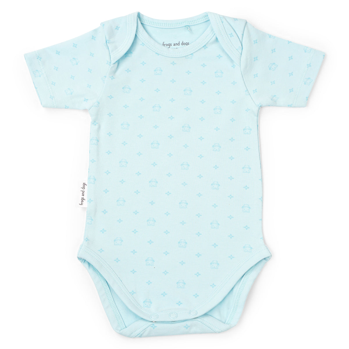 Frogs and Dogs Romper NOS